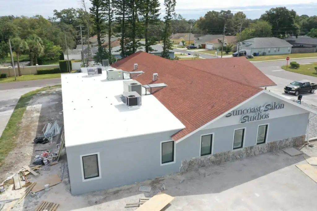 Commercial Roofing project we completed in Tampa FL